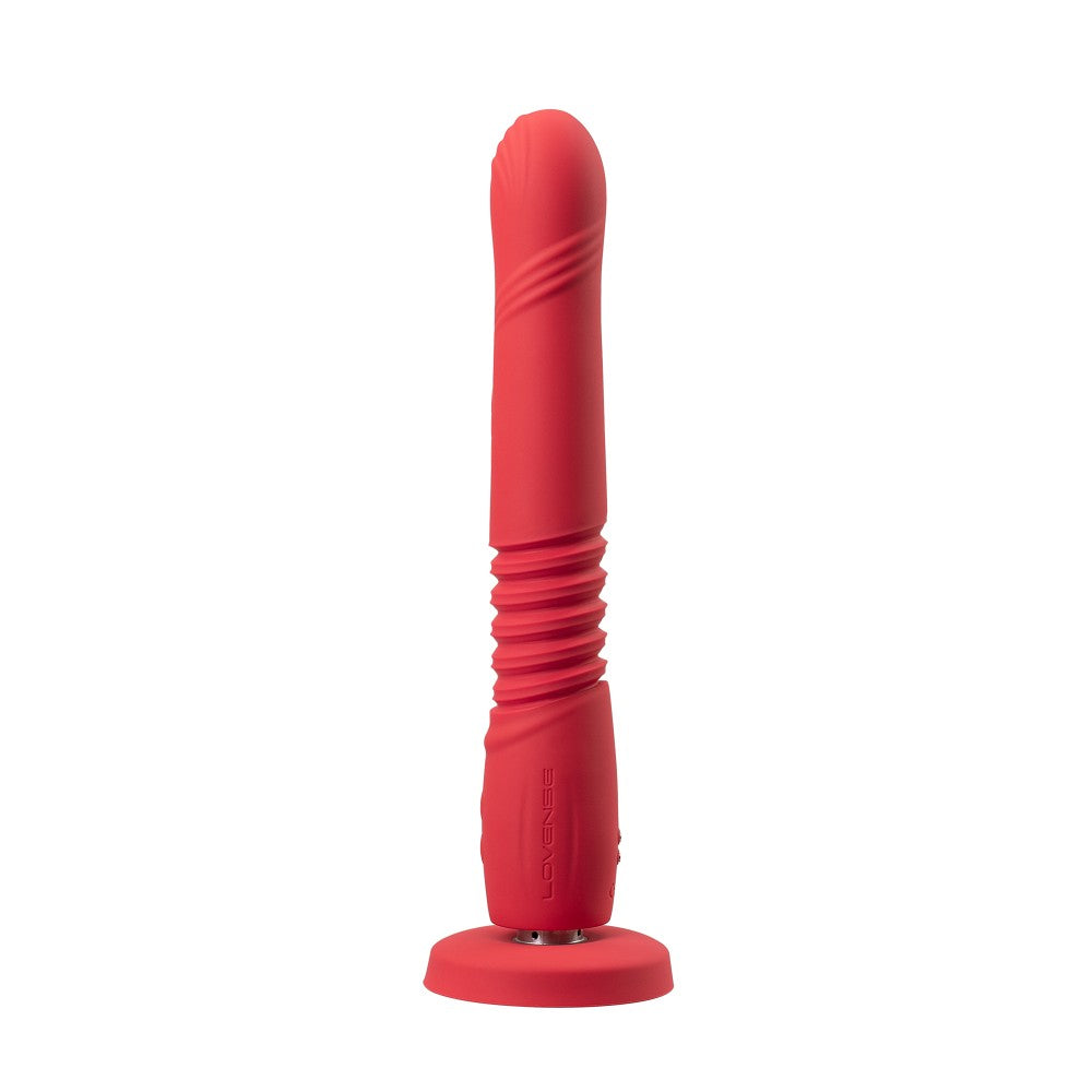 Lovense Gravity Automatic Thrusting Vibrating Dildo with App