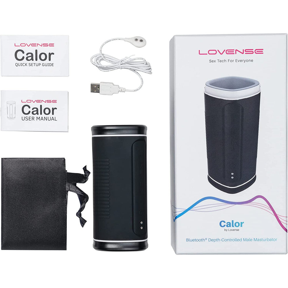 Lovense Luxury Vibrating Masturbator with App