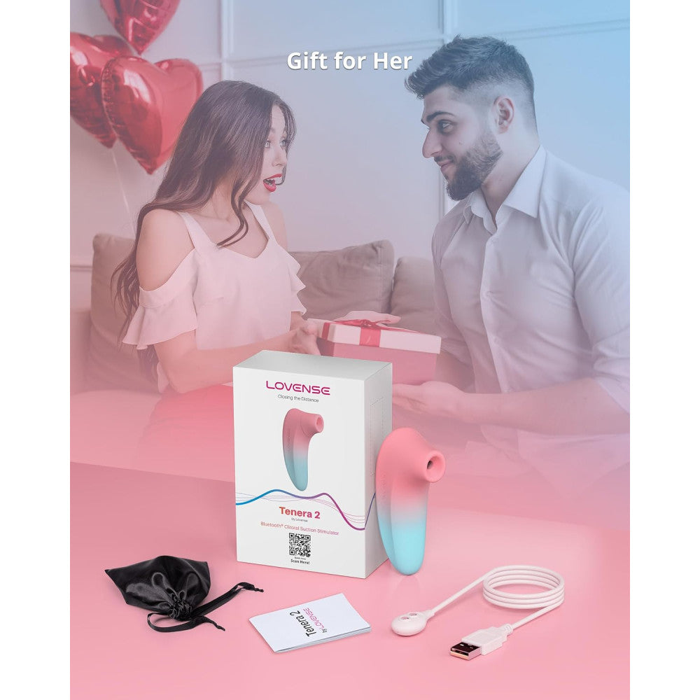 Lovense Tenera 2 Suction Clitoris Stimulator with App