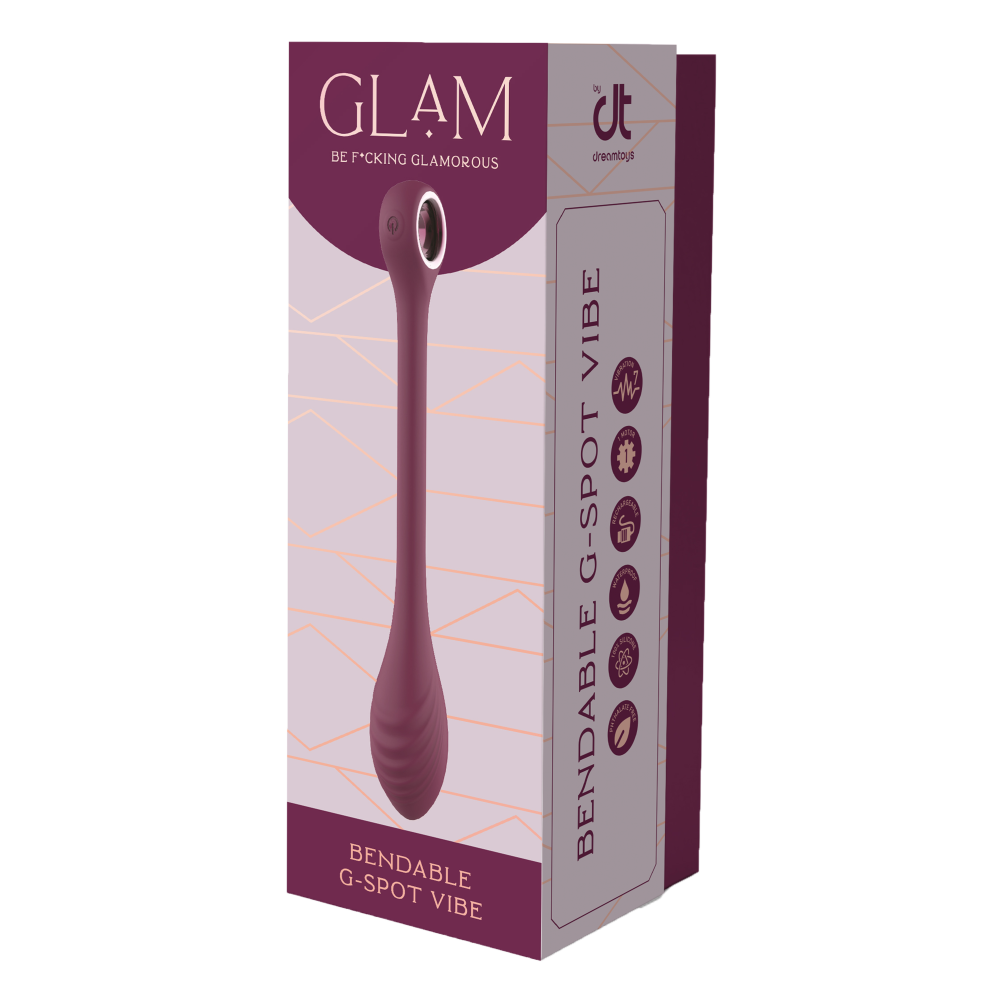 Luxurious Silicone G-spot Vibrator Glam