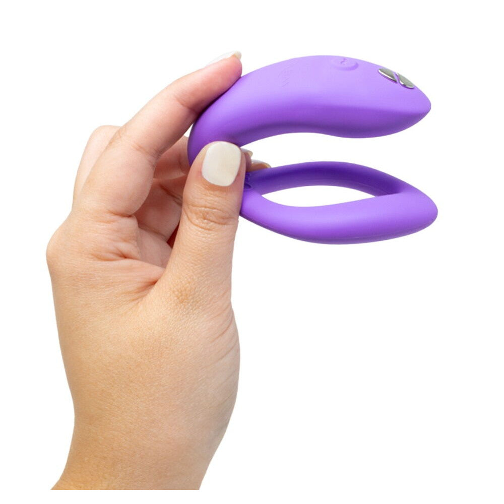 Luxury Couple Stimulator with App We Vibe Sync O Purple