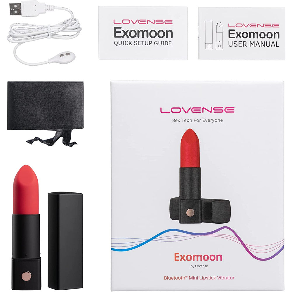 Luxury Mini Lipstick Vibrator Lovense Exomoon