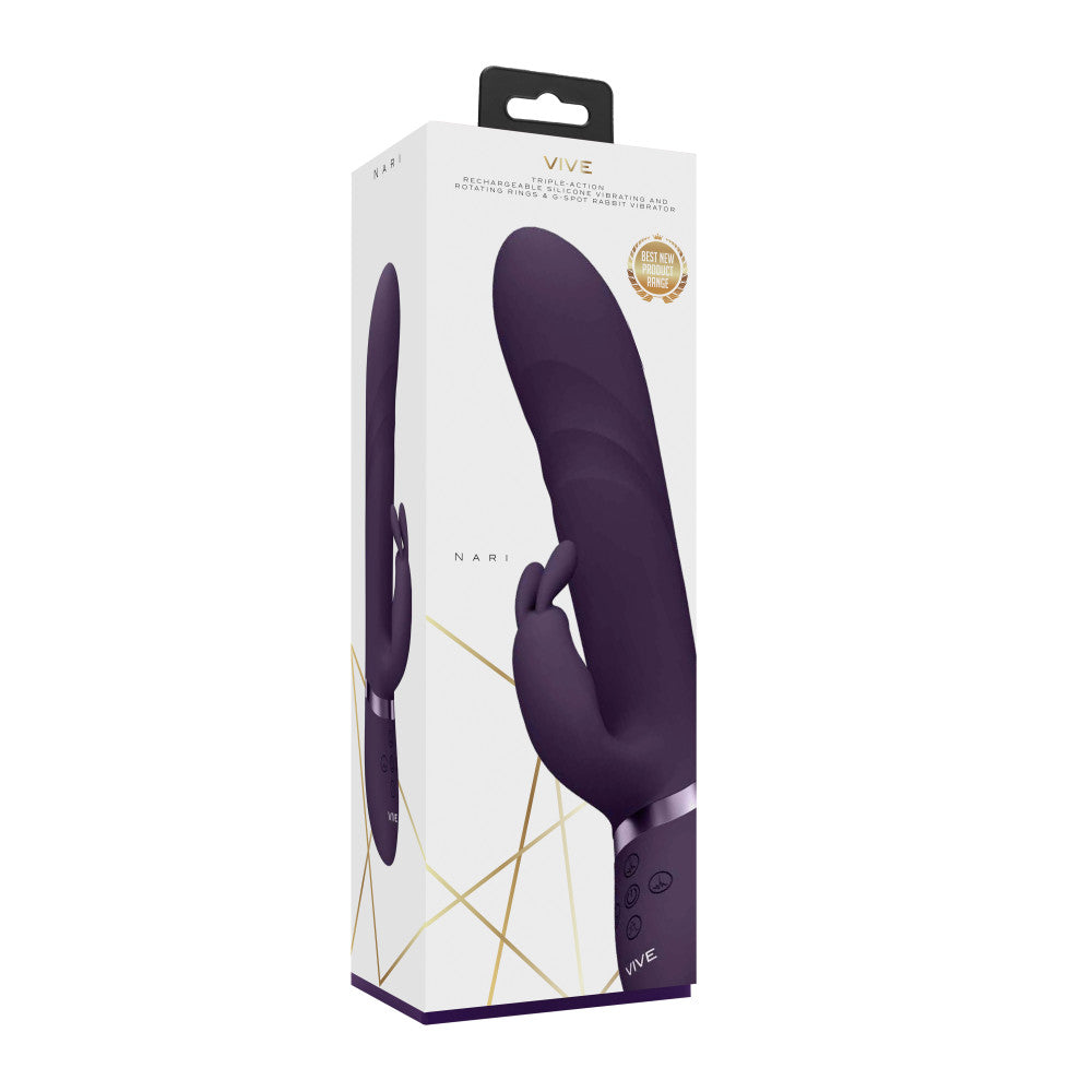 Luxury Rabbit Vibrator with Rotation Vive Nari