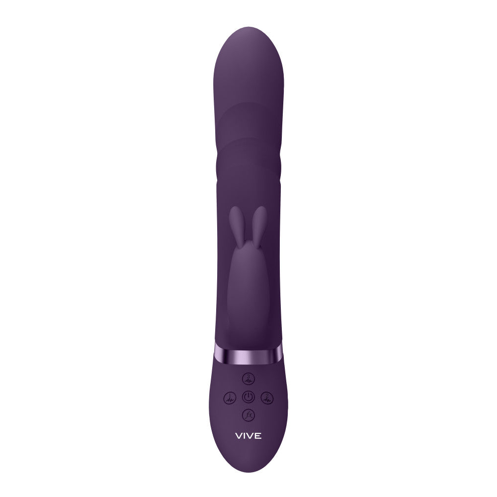 Luxury Rabbit Vibrator with Rotation Vive Nari