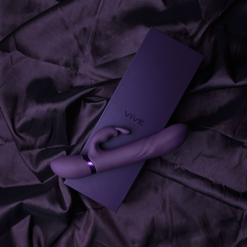 Luxury Rabbit Vibrator with Rotation Vive Nari