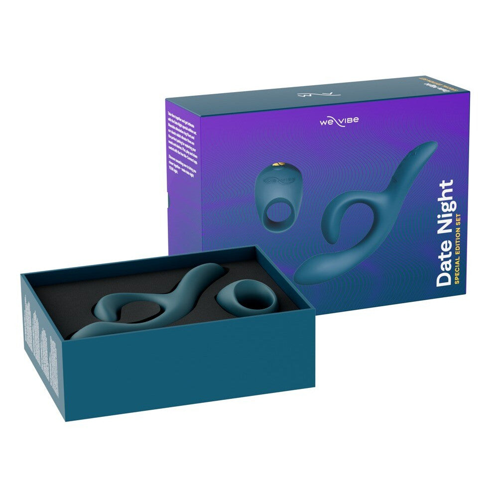 Luxury Set for Couples - We-Vibe Date Night Cock Ring and Vibrator