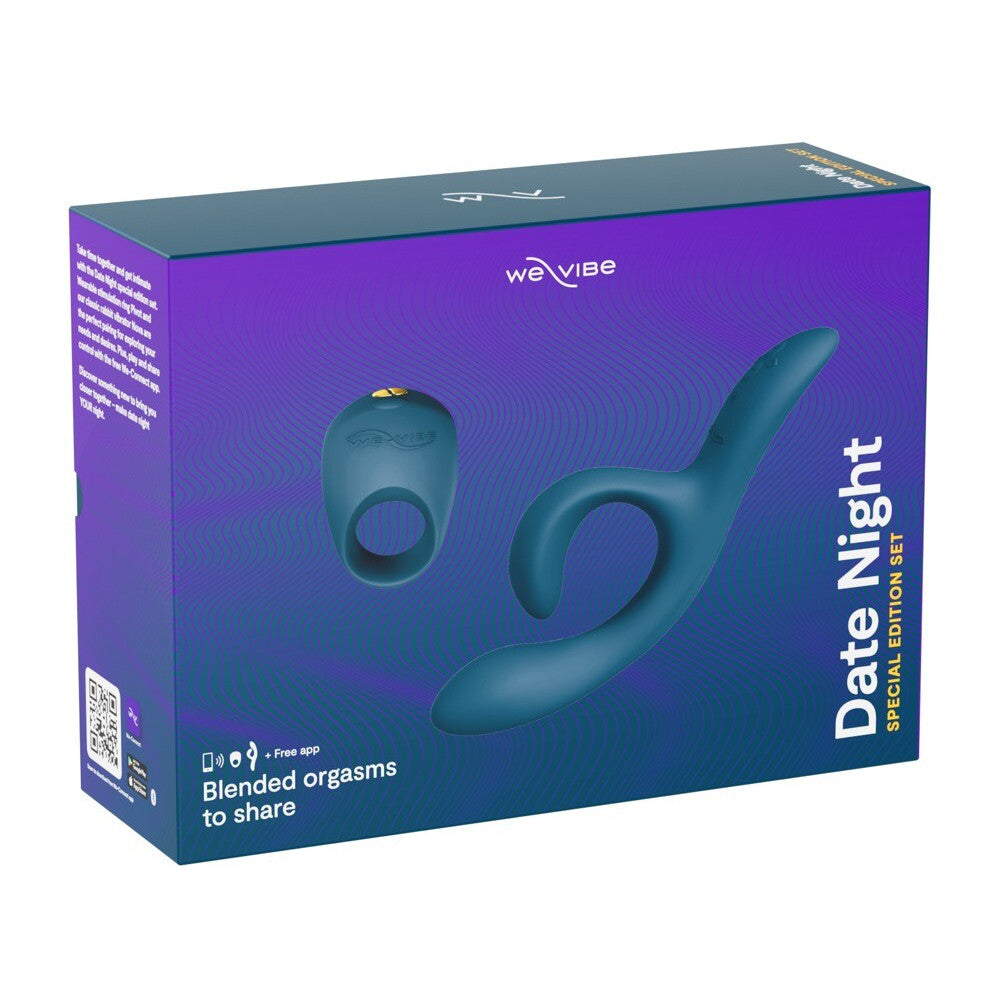 Luxury Set for Couples - We-Vibe Date Night Cock Ring and Vibrator