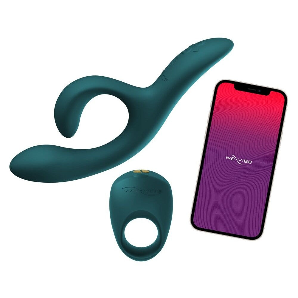 Luxury Set for Couples - We-Vibe Date Night Cock Ring and Vibrator