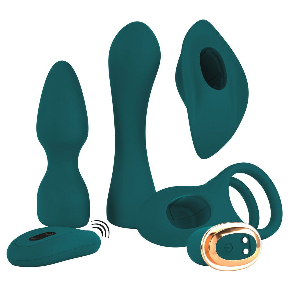 Luxury Sex Toy Set with Mini Vibrator and Remote Control