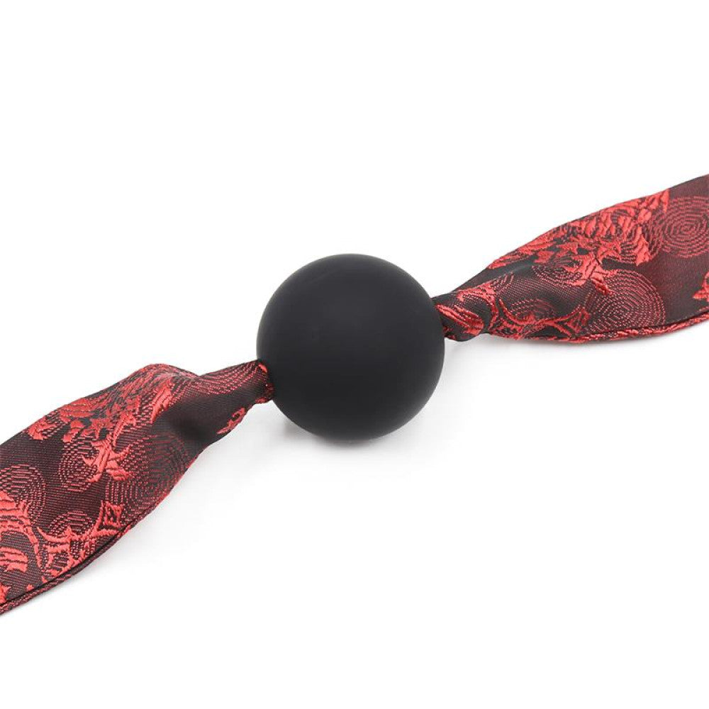 Luxury Silicone Ball Gag Fetish Addict