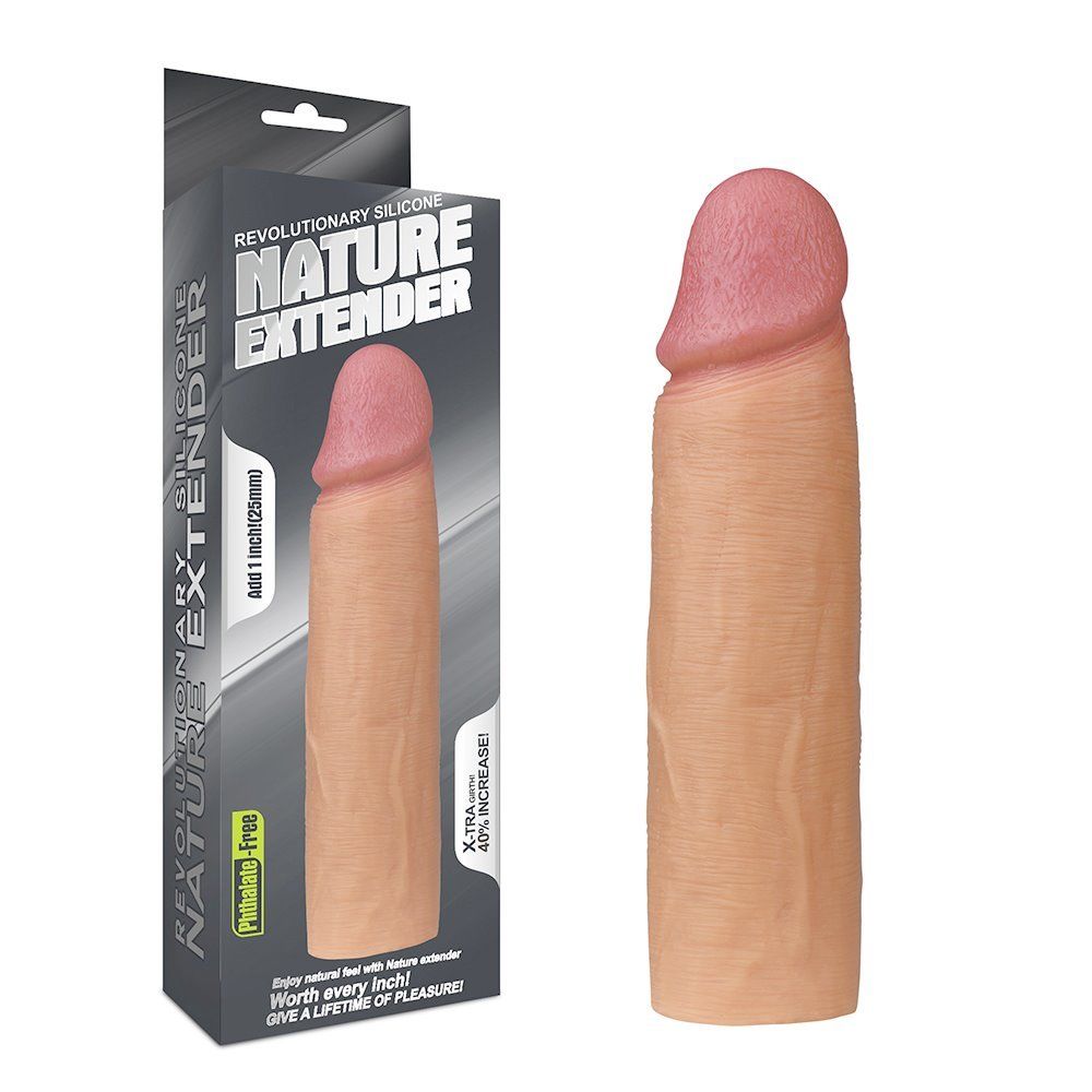 Luxury Silicone Penis Extender & Thickener Nature Extender