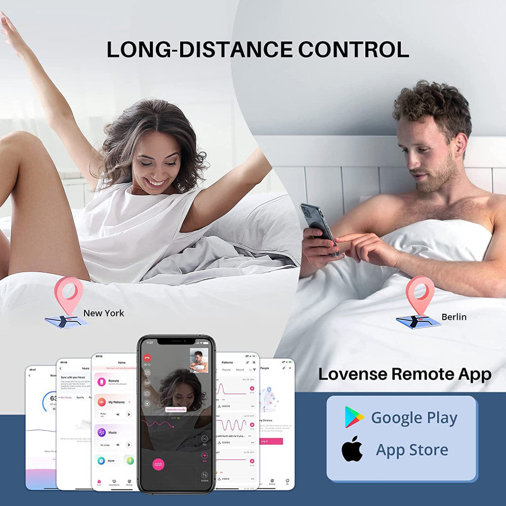 Luxury Vibrating Anal Stimulator with App Lovense Hush 2 L