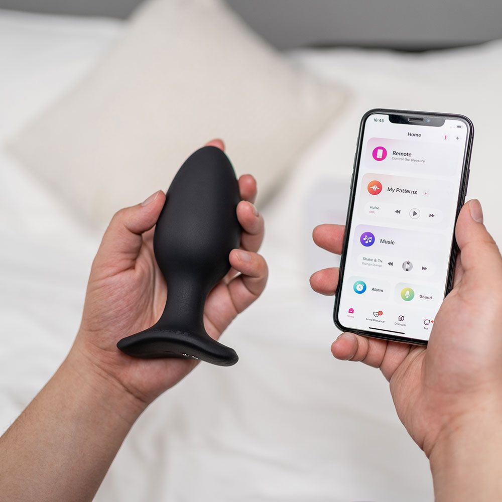 Luxury Vibrating Anal Stimulator with App Lovense Hush 2 L