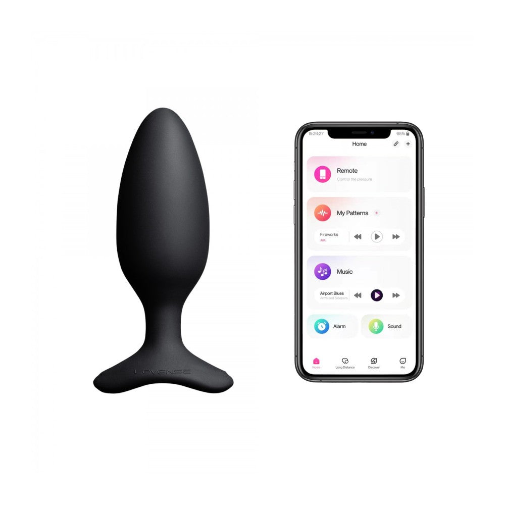 Luxury Vibrating Anal Stimulator with App Lovense Hush 2 M