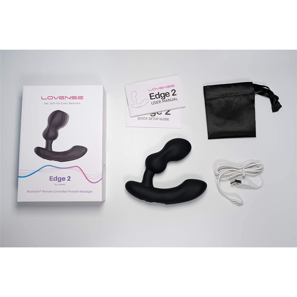 Luxury Vibrating Prostate Stimulator with 2 Motors Lovense Edge 2 with App