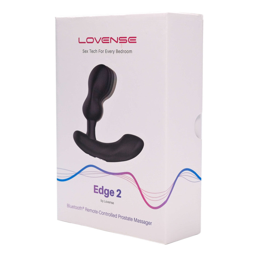 Luxury Vibrating Prostate Stimulator with 2 Motors Lovense Edge 2 with App