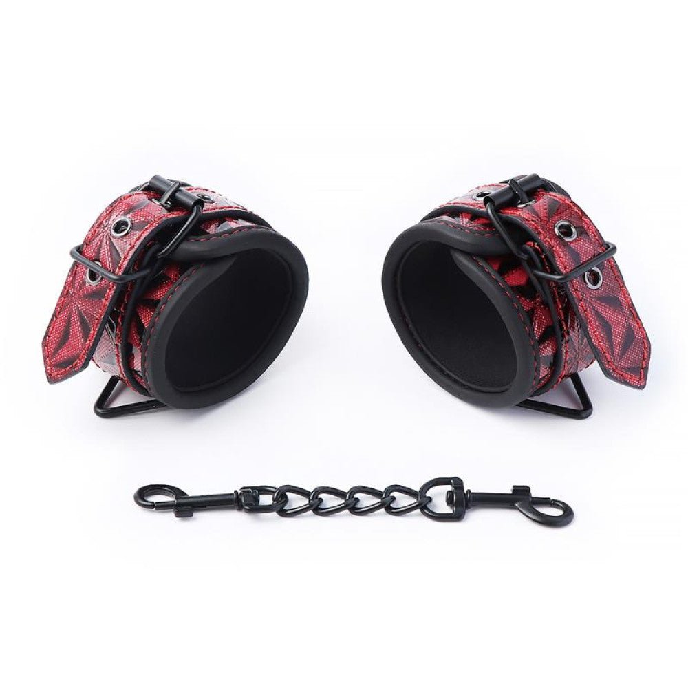 Luxury Handcuffs Diamond Handcuffs Red