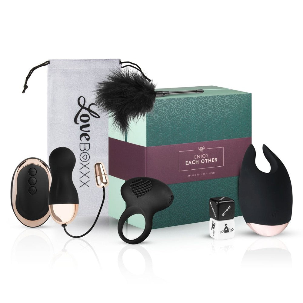 Luxury Set of Sex Toys LoveBoxxx for Couples