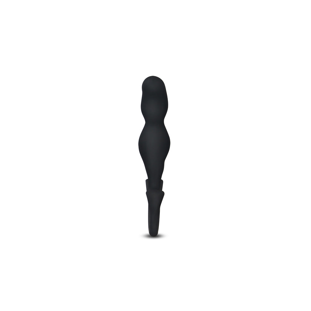 Luxury Silicone Prostate Stimulator P-spot Teaser Black