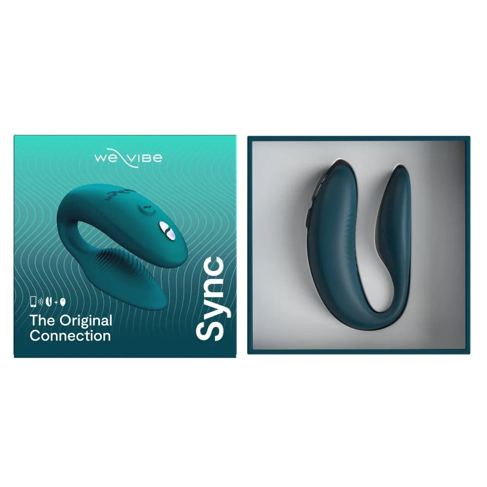 Luxury stimulator for couples with App We Vibe Sync 2 green