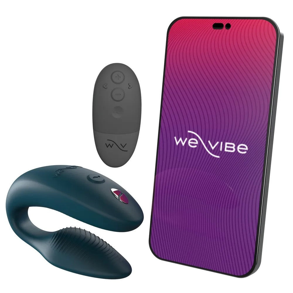 Luxury stimulator for couples with App We Vibe Sync 2 green