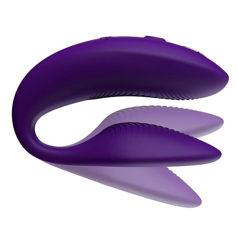 Luxury stimulator for couples with App We Vibe Sync 2 purple