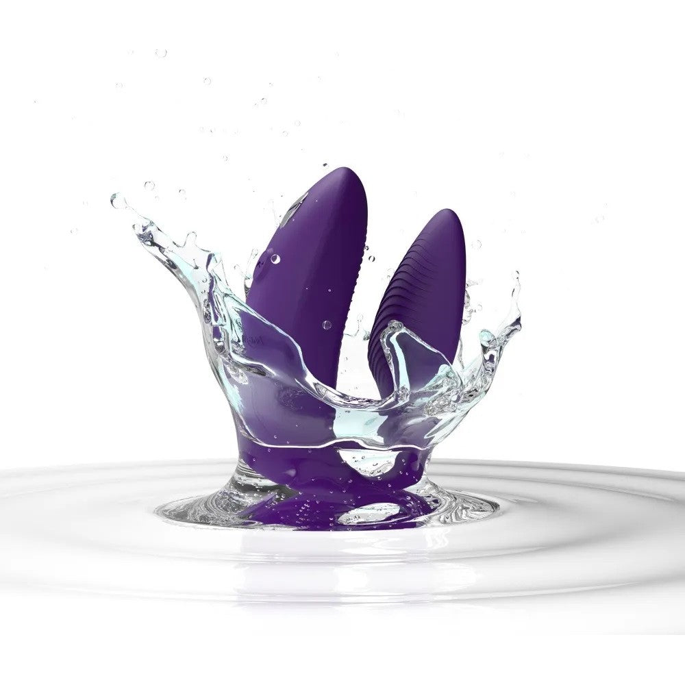 Luxury stimulator for couples with App We Vibe Sync 2 purple