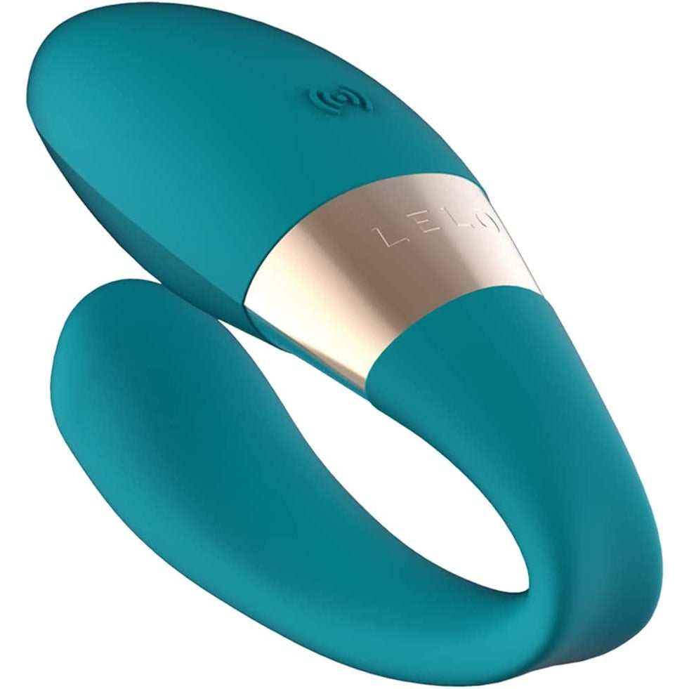 Luxury vibrator for couples with remote control Lelo Tiani Duo blue