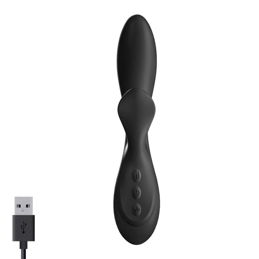 Mabo Rechargeable Silicone Rabbit Vibrator with Back and forth Function