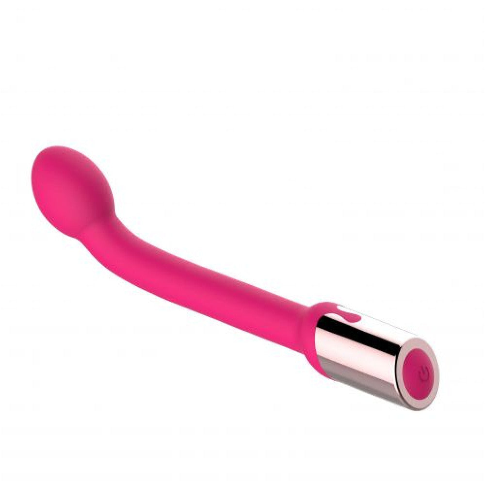 Magic Way Silicone Rechargeable G-spot Vibrator Pink