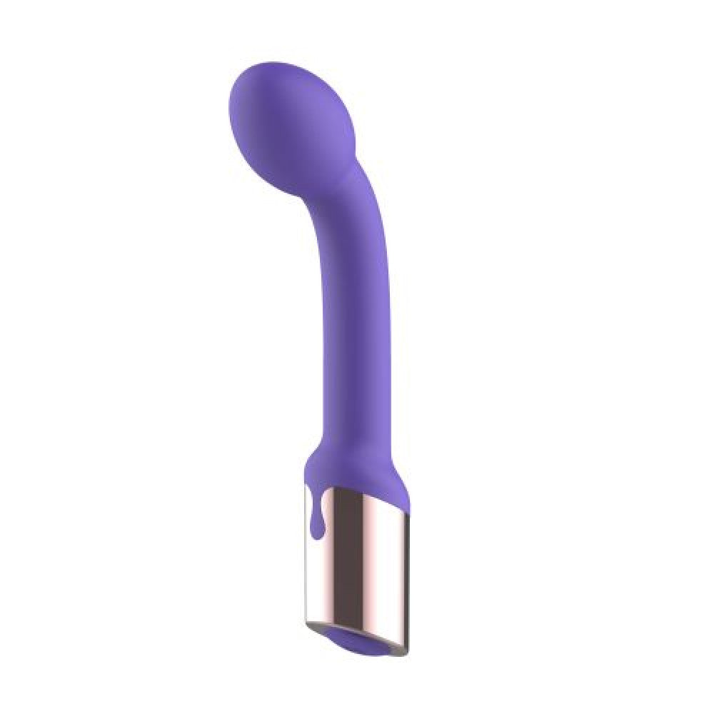 Magic Way Silicone Rechargeable G-spot Vibrator Purple