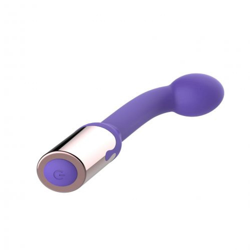 Magic Way Silicone Rechargeable G-spot Vibrator Purple