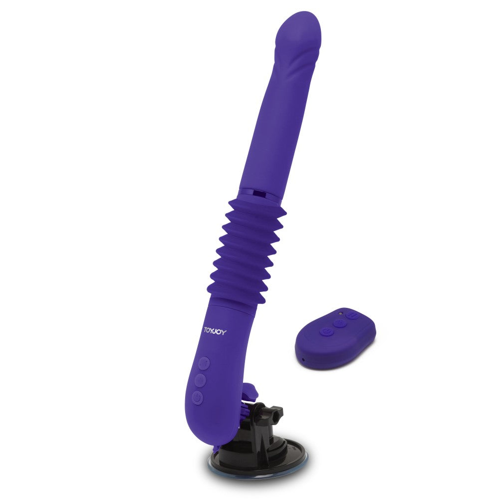 Magnum Opus Supreme silicone vibrator with remote and up-down movement