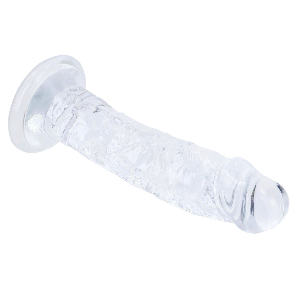 Majestic Flexible Jelly Dildo Transparent