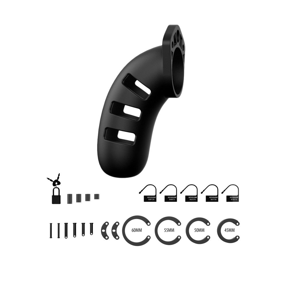 ManCage 21 Silicone Chastity Penis Cage 11.5 cm.
