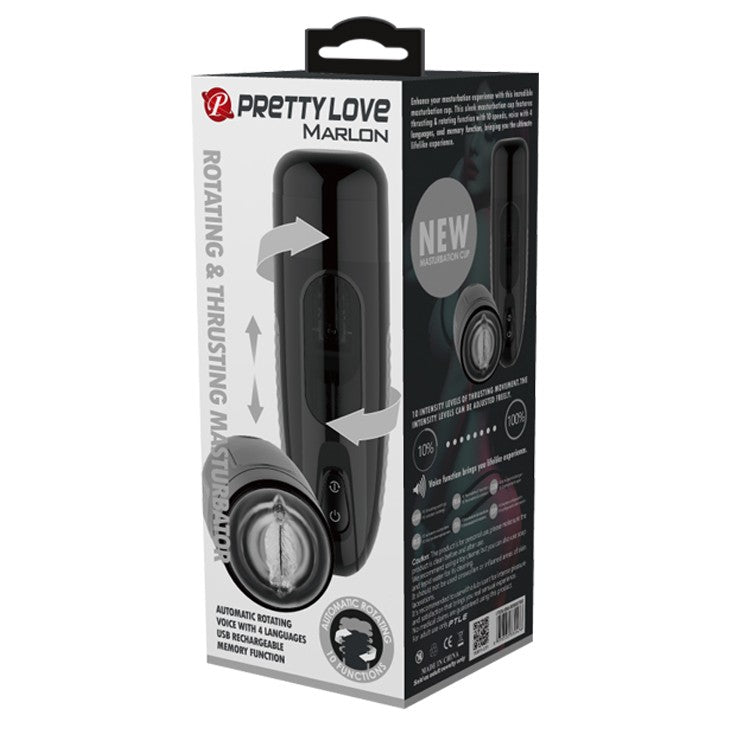 Marlon Automatic Thrusting Masturbator with Rotary Movements