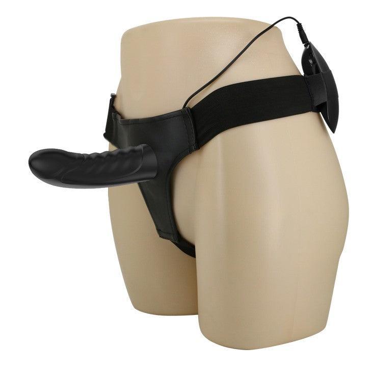 Marvin Silicone Vibrating Hollow Strap-On Belt