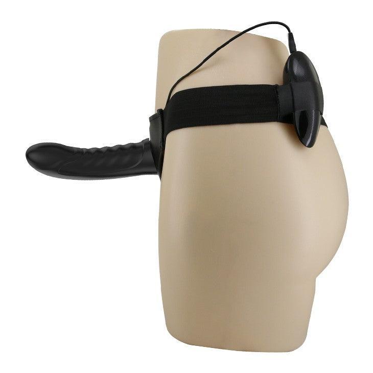 Marvin Silicone Vibrating Hollow Strap-On Belt