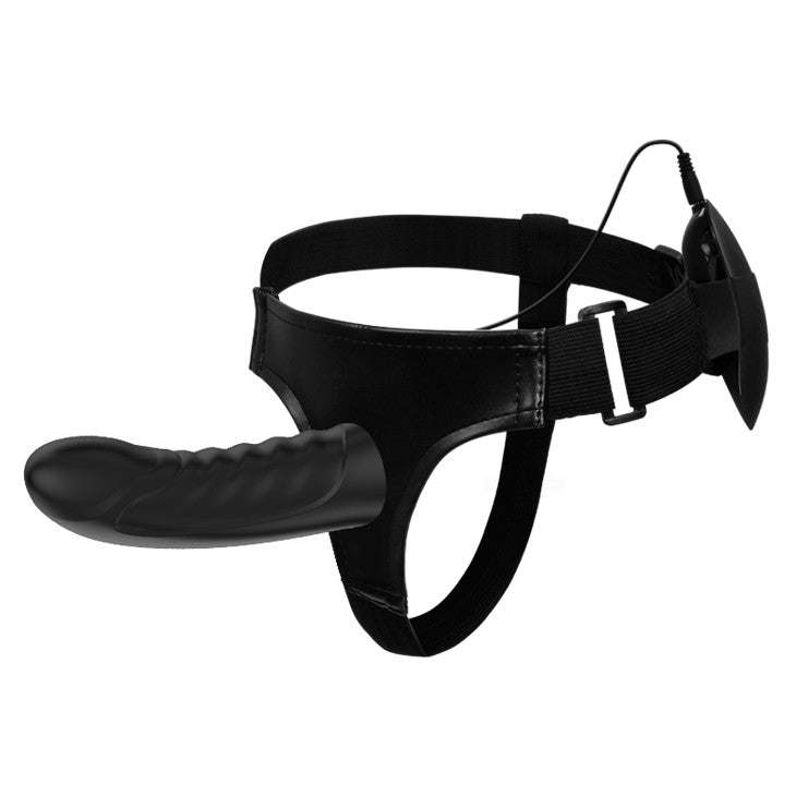 Marvin Silicone Vibrating Hollow Strap-On Belt