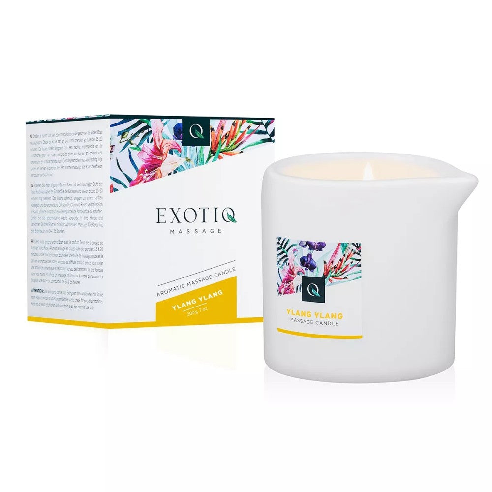 Massage candle ExotiQ ylang ylang 200g.