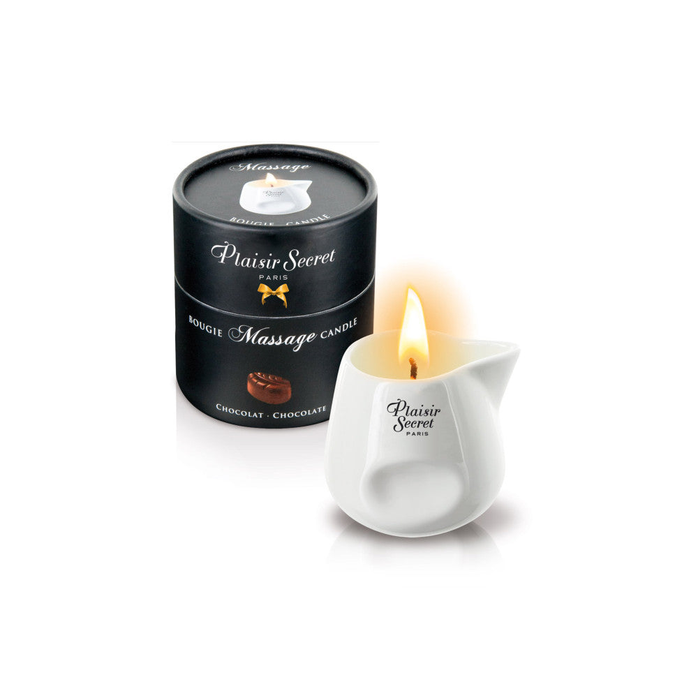 Massage candle Plaisirs Secrets chocolate