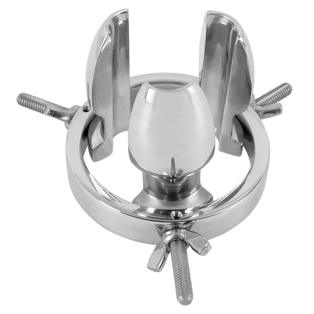 Massive Adjustable Steel Anal Spreader