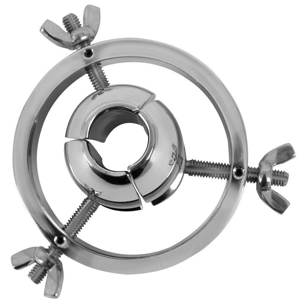 Massive Adjustable Steel Anal Spreader