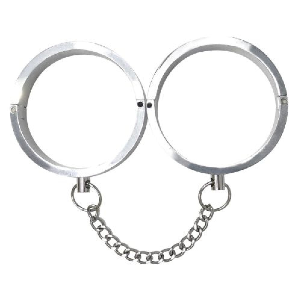 Massive Metal Handcuffs Sex Extra Diameter 7 cm.