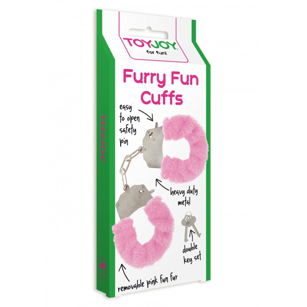 Massive handcuffs with fluff Furry Fun pink