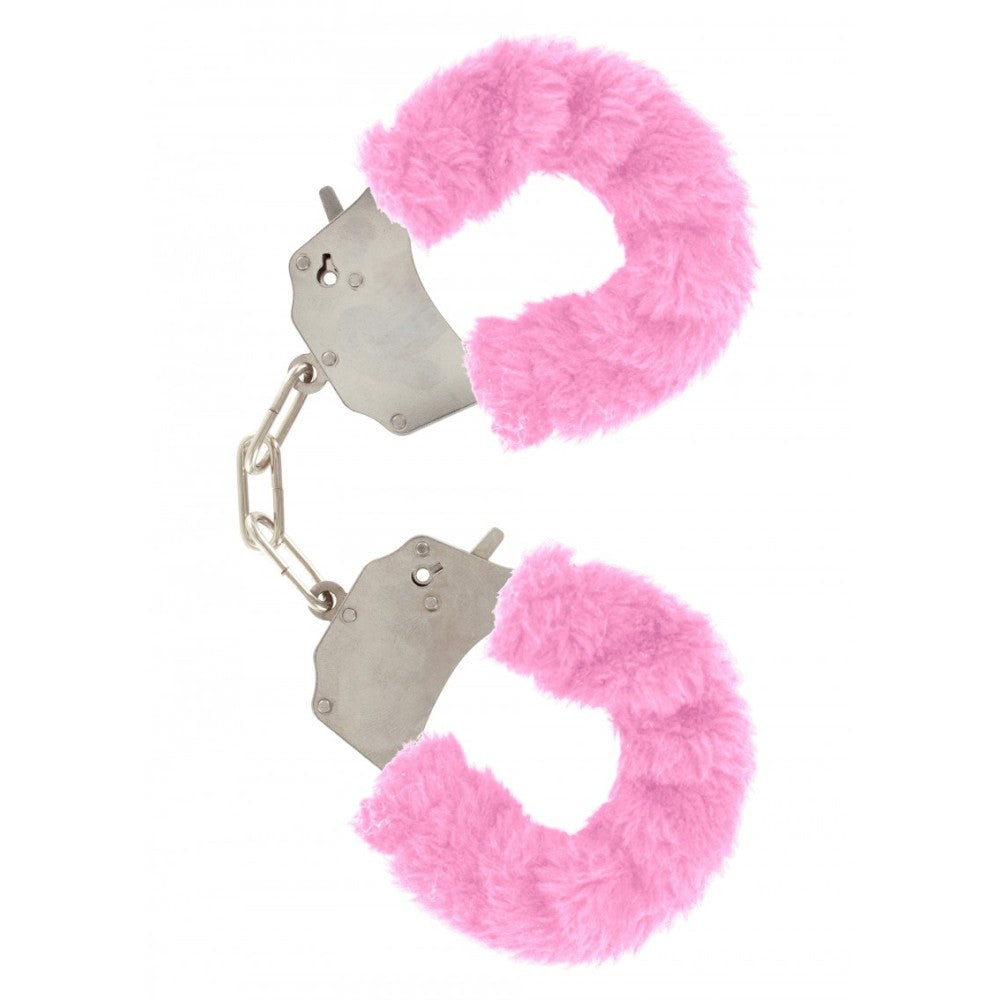 Massive handcuffs with fluff Furry Fun pink