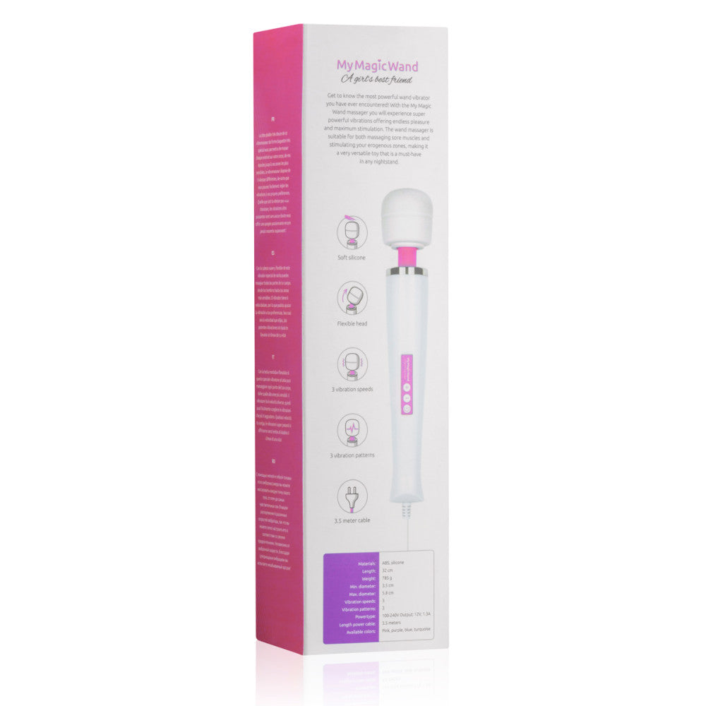 Mega powerful massager My Magic Wand pink