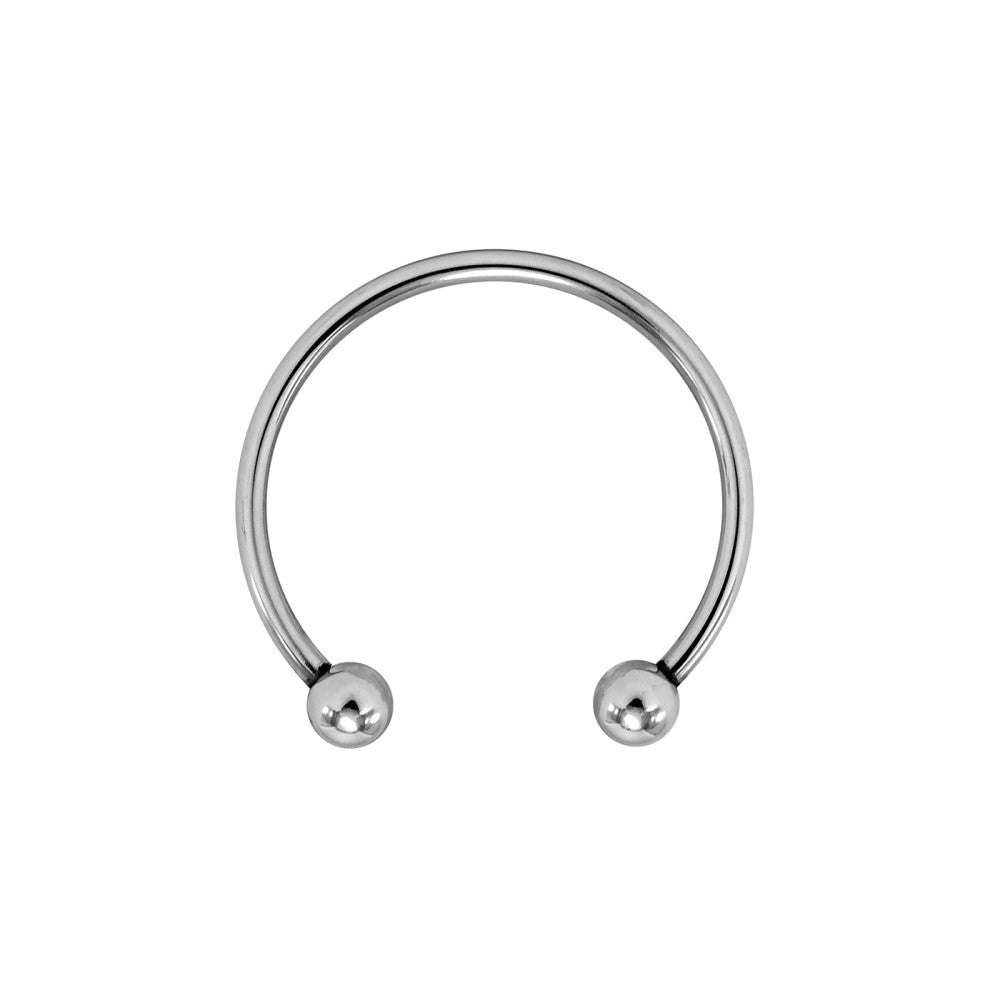 Metal cock ring for head Locked Torc 3.5 cm