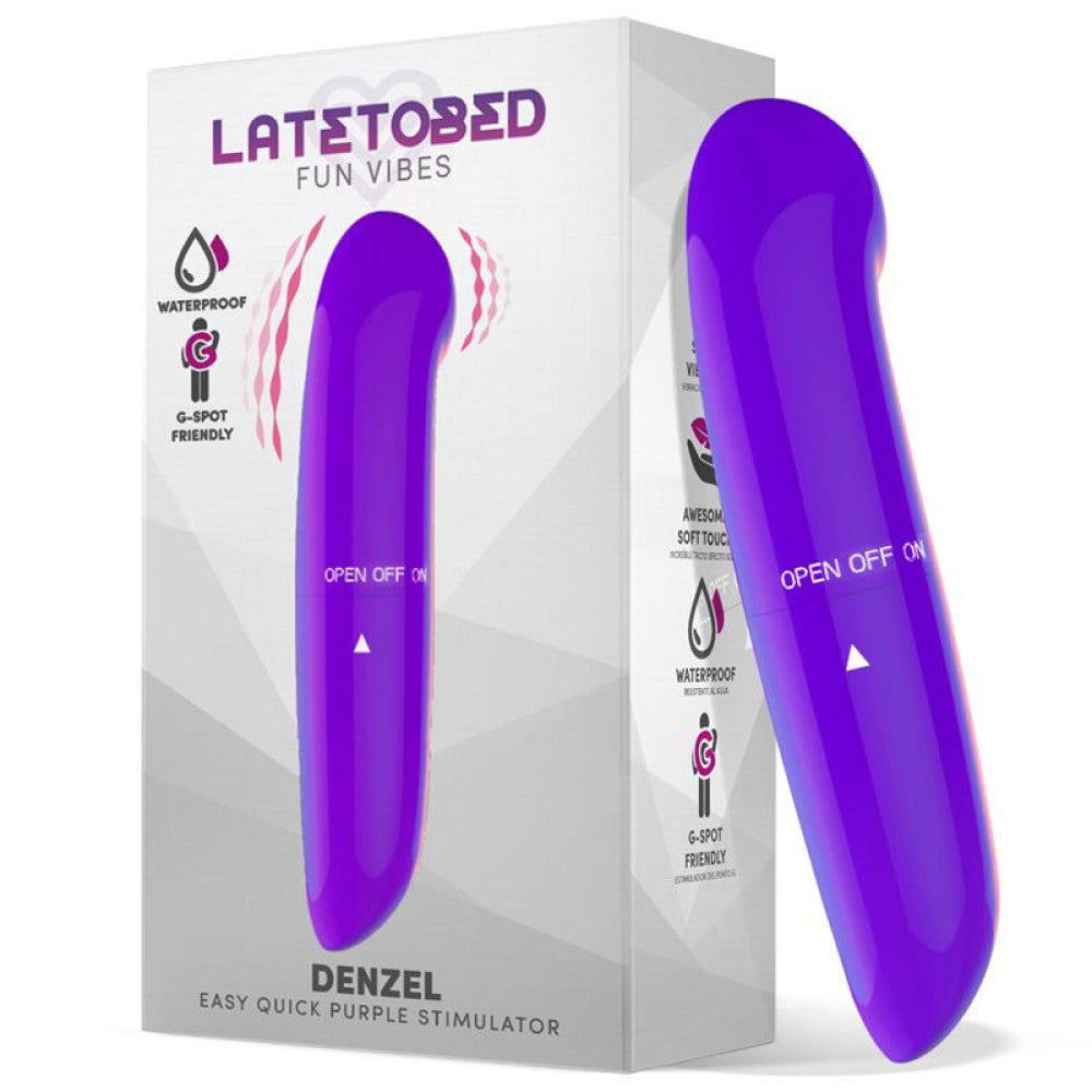 Mini G-spot vibrator Denzel purple