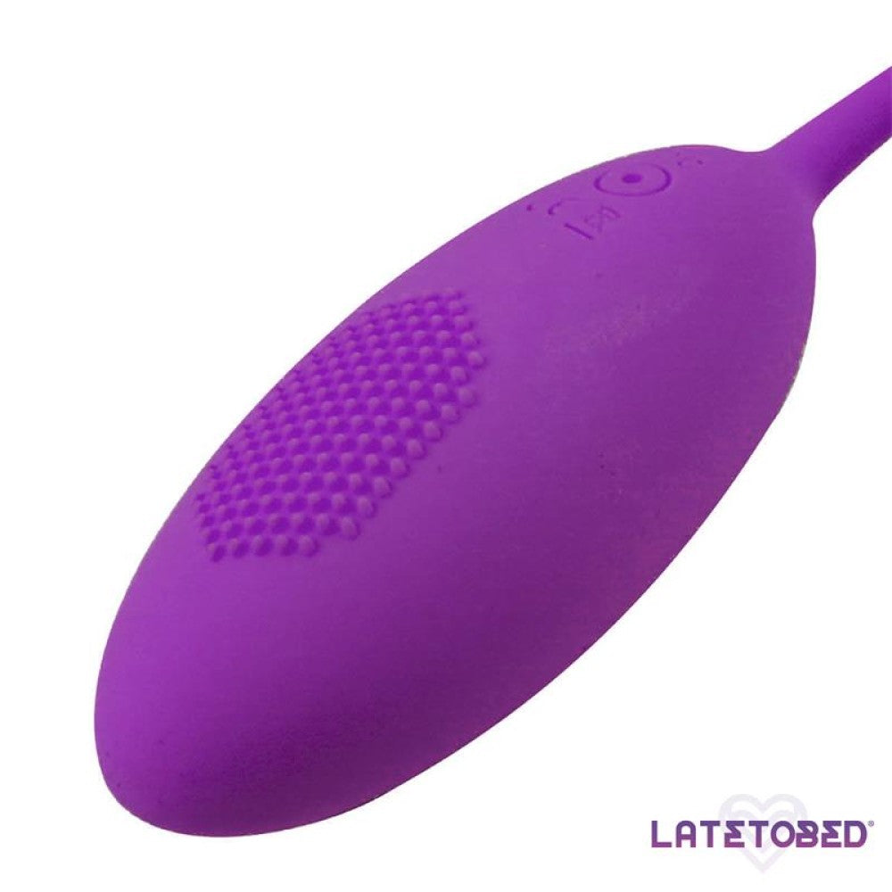 Molka Rechargeable Silicone Vibrating Egg with Remote